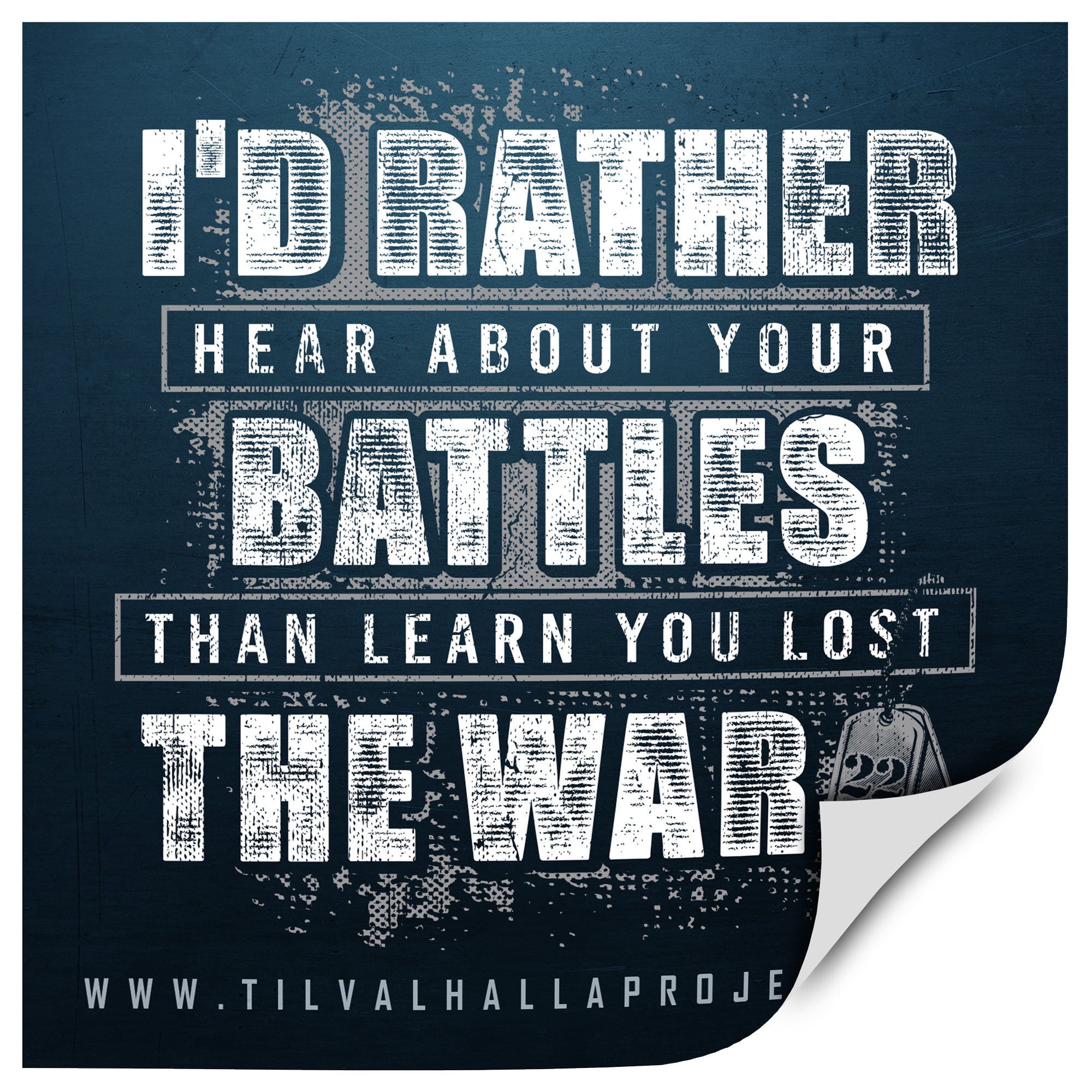 Til Valhalla Project Sticker You Matter – Til Valhalla Project