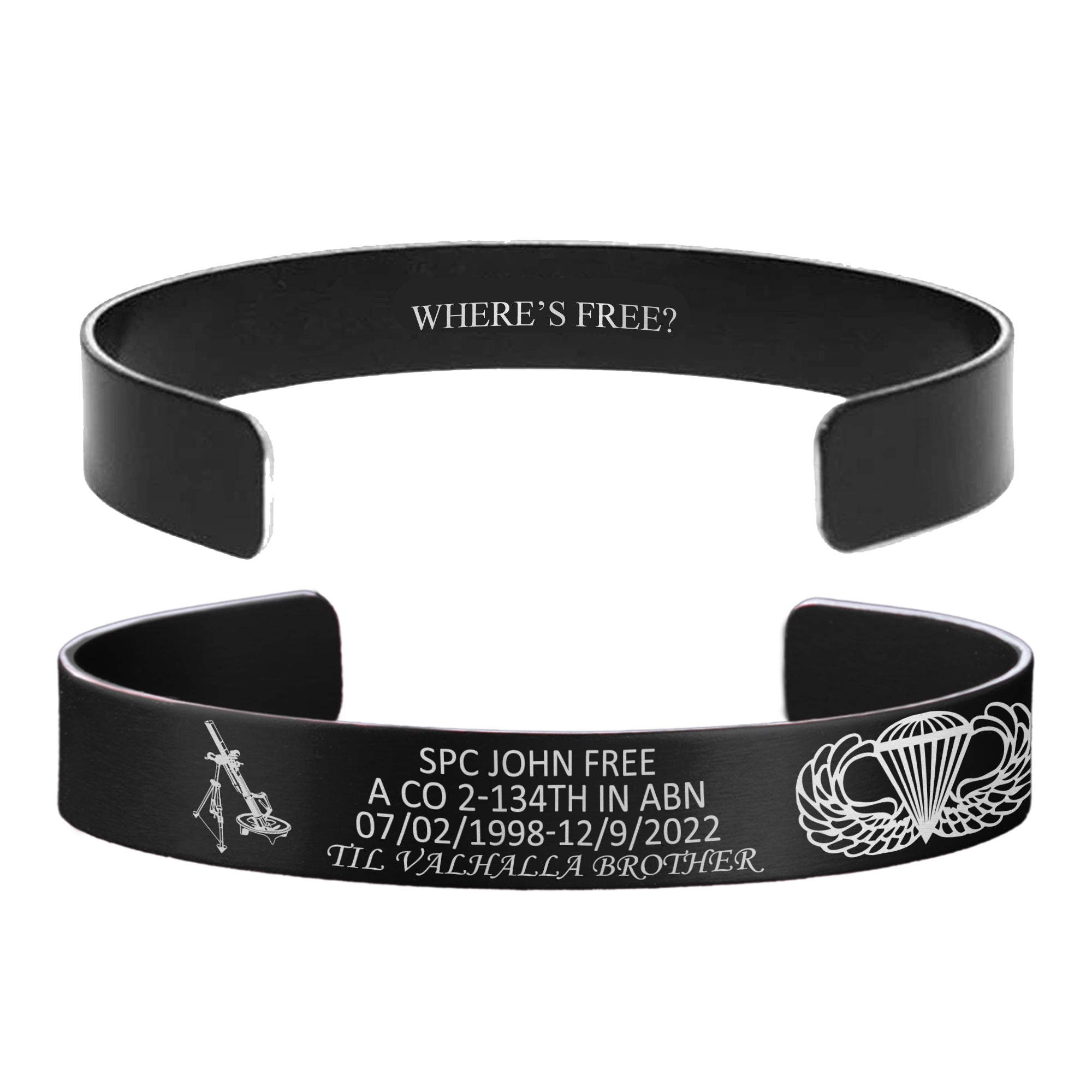 Military Memorial Band Best Kia Bracelets Til Valhalla Military