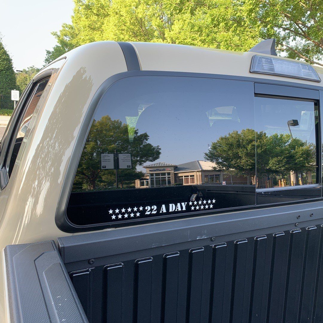 22 A Day Decal (12 inch)