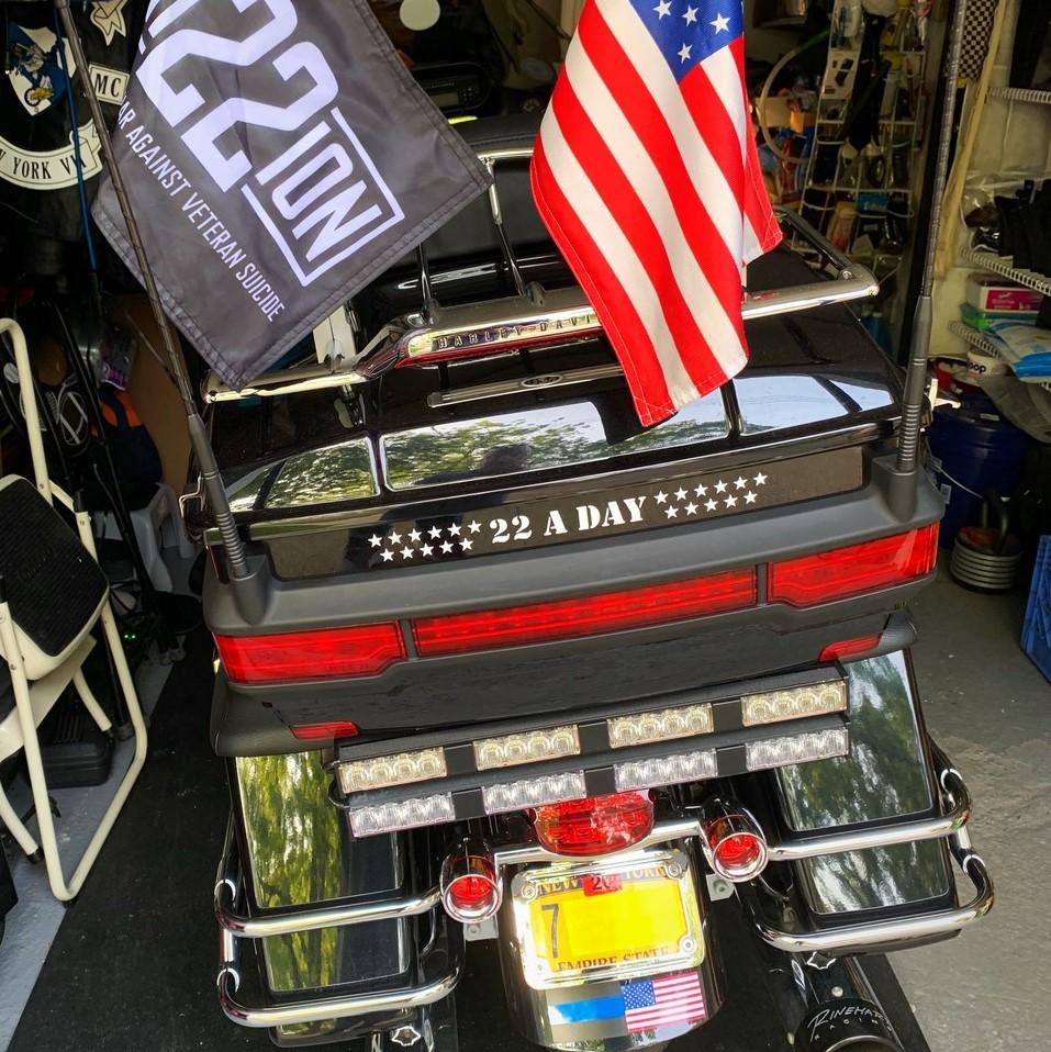 22 A Day Decal (12 inch) – Til Valhalla Project