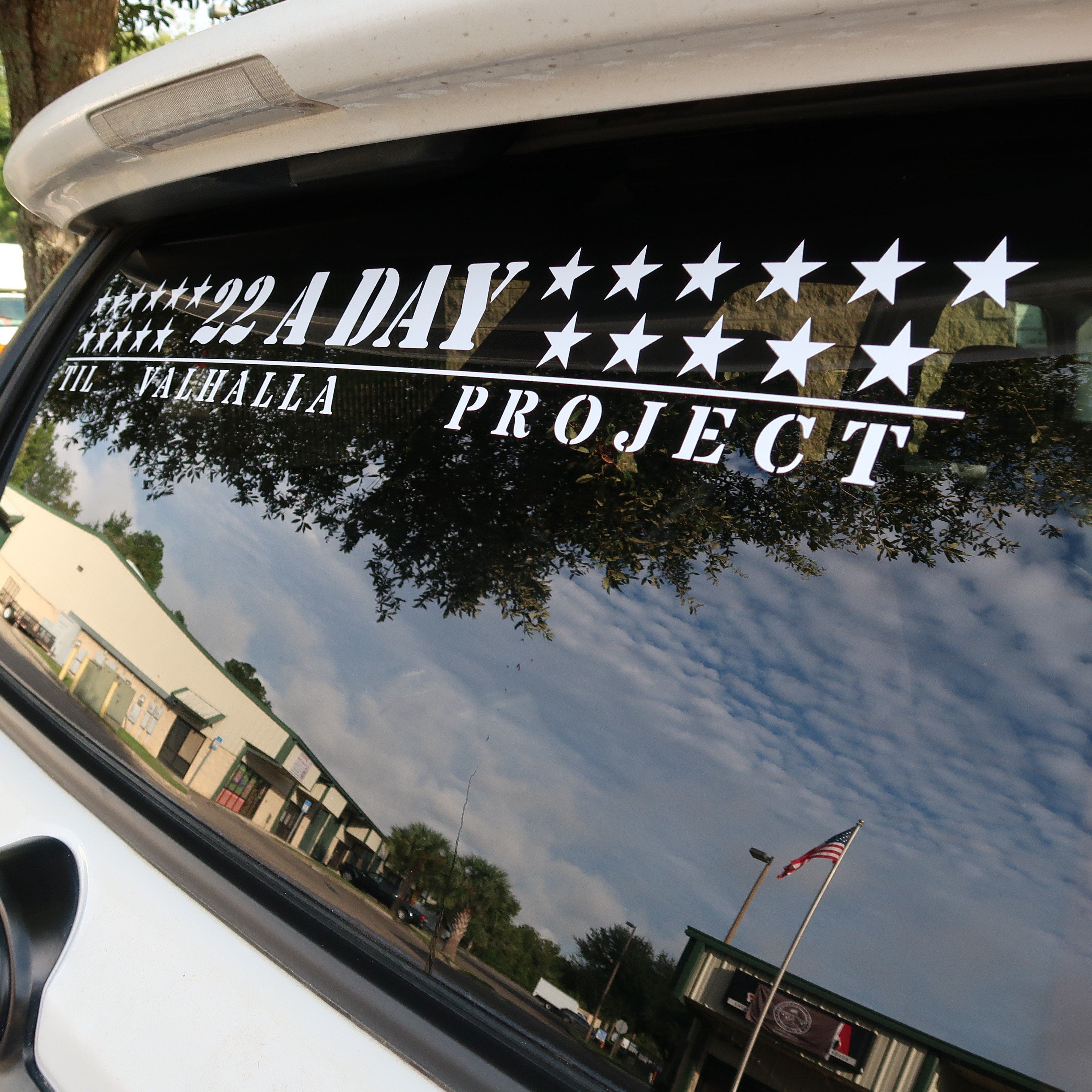 22 A Day Decal (36 inch)