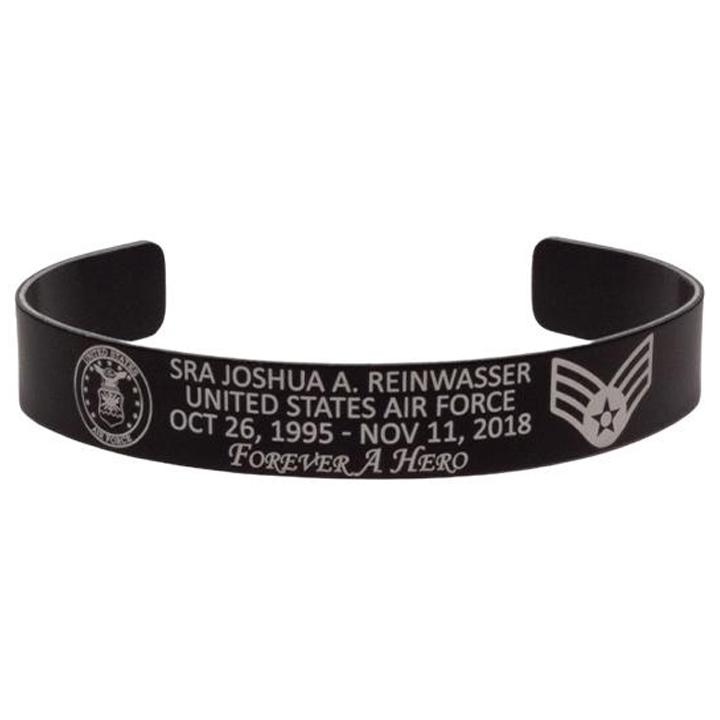 Metal military memorial on sale bracelets