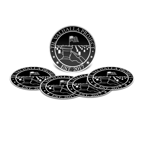 Til Valhalla Project Sticker T.V.P. Seal Sticker Pack (5) – Til Valhalla Project