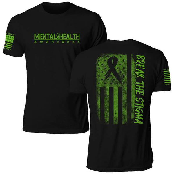 Mental Health Awareness End The Stigma T-Shirt : Clothing, Shoes & Jewelry  