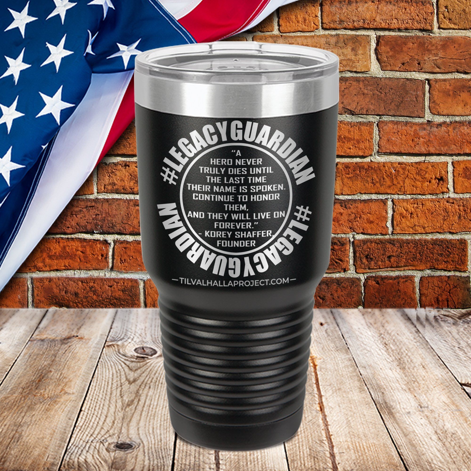 Full Circle Quote - Laser Etched Tumbler