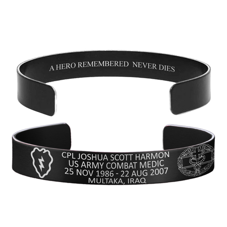 CPL Joshua Scott Harmon Memorial Bracelet – Hosted by the Johnson Family