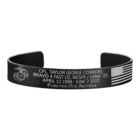 CPL Taylor George Connors Memorial Bracelet – Hosted by the Connors Family