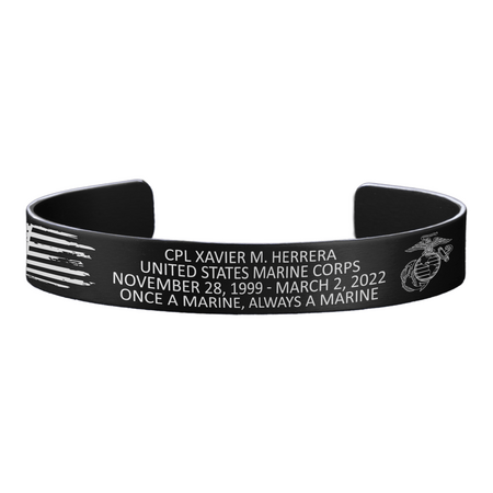 CPL Xavier M. Herrera Memorial Bracelet – Hosted by the Warminski Family